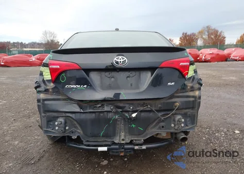 2018 Toyota Corolla Se from USA, damaged, VIN 2T1BURHE9JC006307